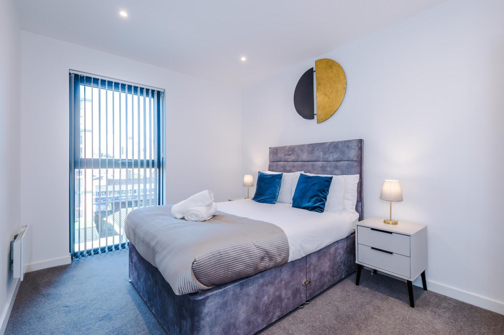 Appartement The Axium Suite- Free Parking, Near Station, Center, Fast Wifi, Up To 6 People!